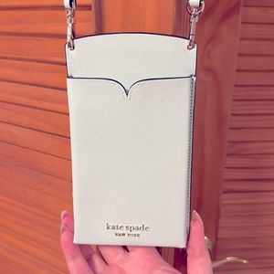 Kate Spade Crossbody Phone Wallet- Never Used